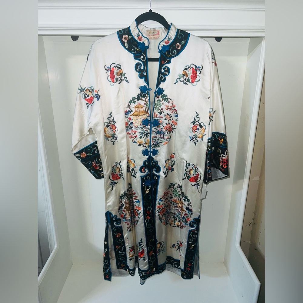 Elegant Floral Traditional Embroidered Dress